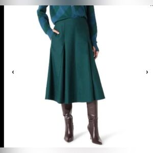 The Drop Women’s Rain Forest Full Flounce midi Skirt / Large / NWT